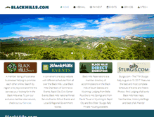 Tablet Screenshot of blackhills.com